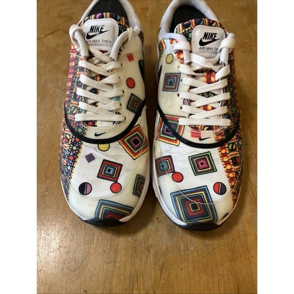 NIKE AIR MAX THEA LIBERTY OF LONDON WOMEN SIZE 6 Sneakers Shoes Colorful Unique - Picture 3 of 9